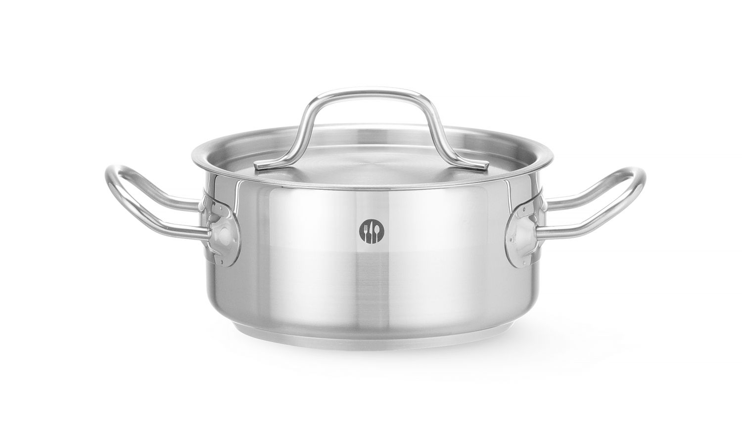 SteW kattila loW - kannella, HENDI, Profi line, 1,5l, ⌀160x(H)75mm