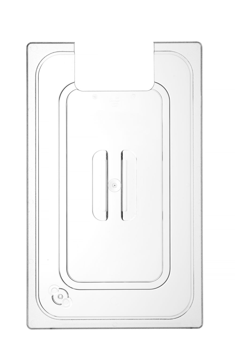 kansi Varten gN-astias kanssa sous Vide stick recess, HENDI, gN 1/1, läpinäkyVä, 530x325mm