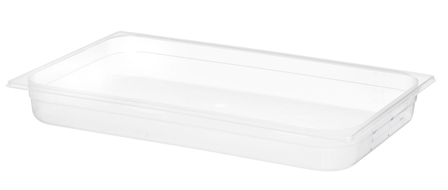 astia gN 1/1 HACCP, HENDI, gN 1/1, 9l, läpinäkyVä, 530x325x(H)65mm