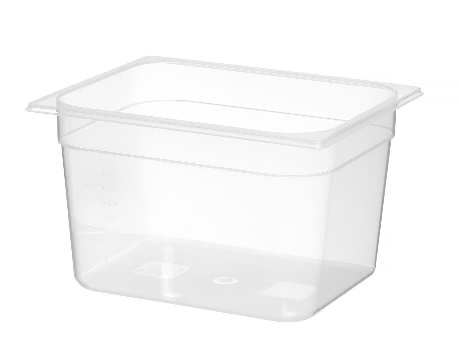 astia gN 1/2 polypropeeni, HENDI, Profi line, gN 1/2, 11l, läpinäkyVä, 325x265x(H)200mm