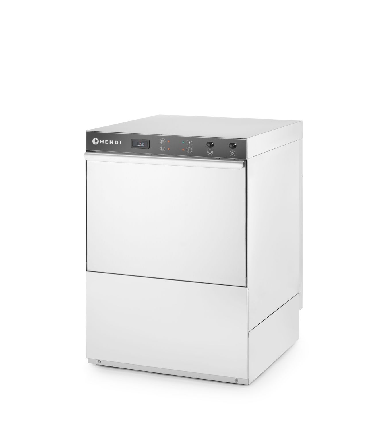 astianpesukone 50x50 - electromechanical control, HENDI, Budget Line, kanssa pesuaine pump, 400V/6600W, 570x600x(H)830mm
