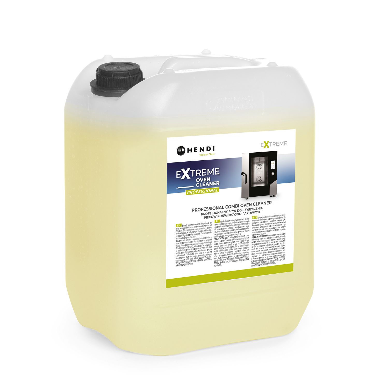 Extreme ammattikäyttöön tarkoitettu yhdistelmäuuni cleaner, HENDI, 10 L, 10L
