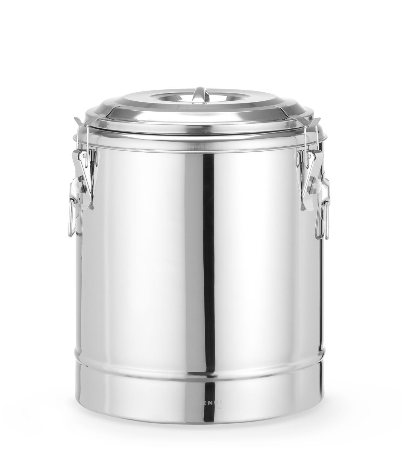 eristetty porpöytä astia, HENDI, Kitchen Line, 23L, hopea, ⌀350x(H)440mm