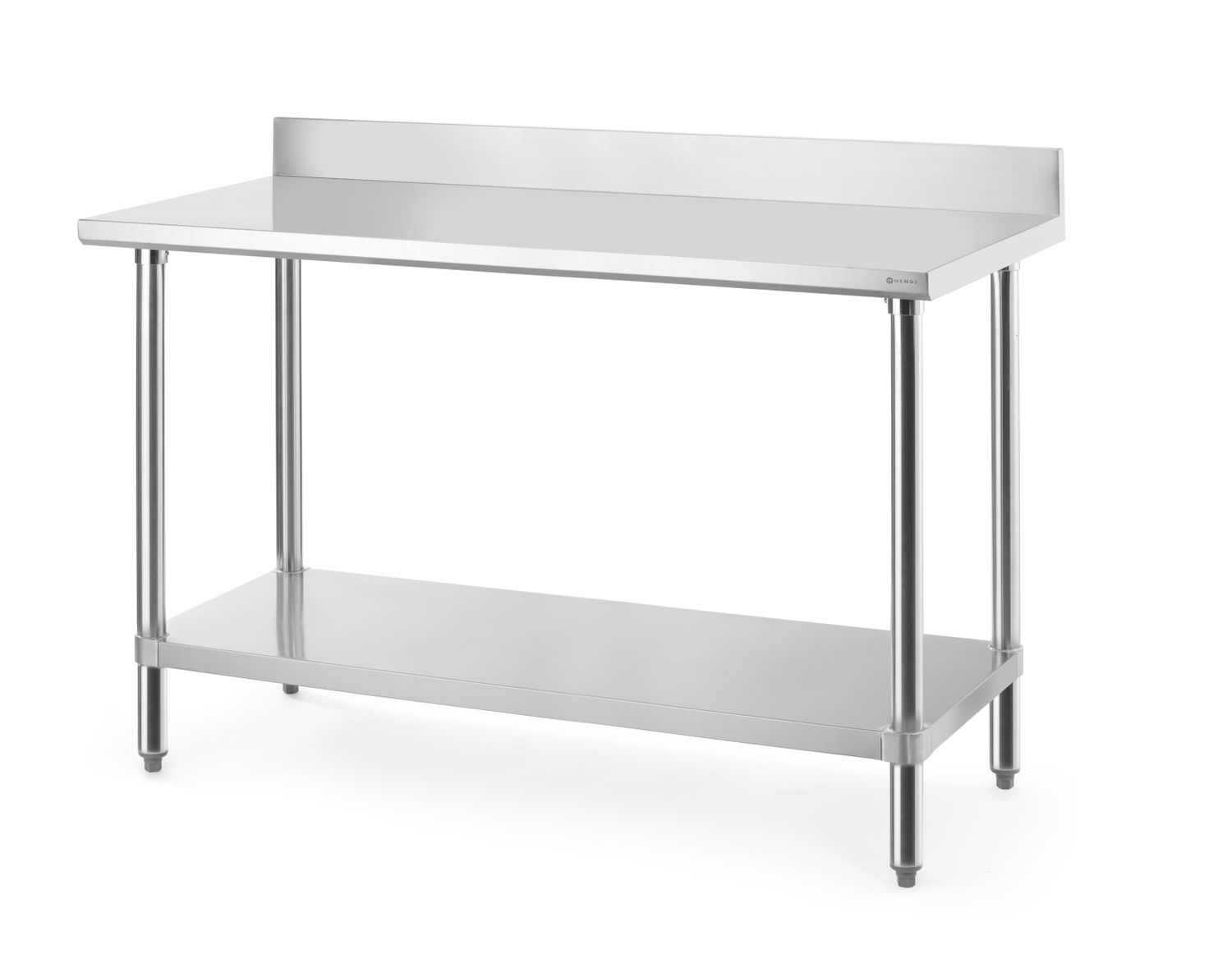 työpöytä kanssa backsplash, HENDI, Budget Line, 1400x600x(H)950mm