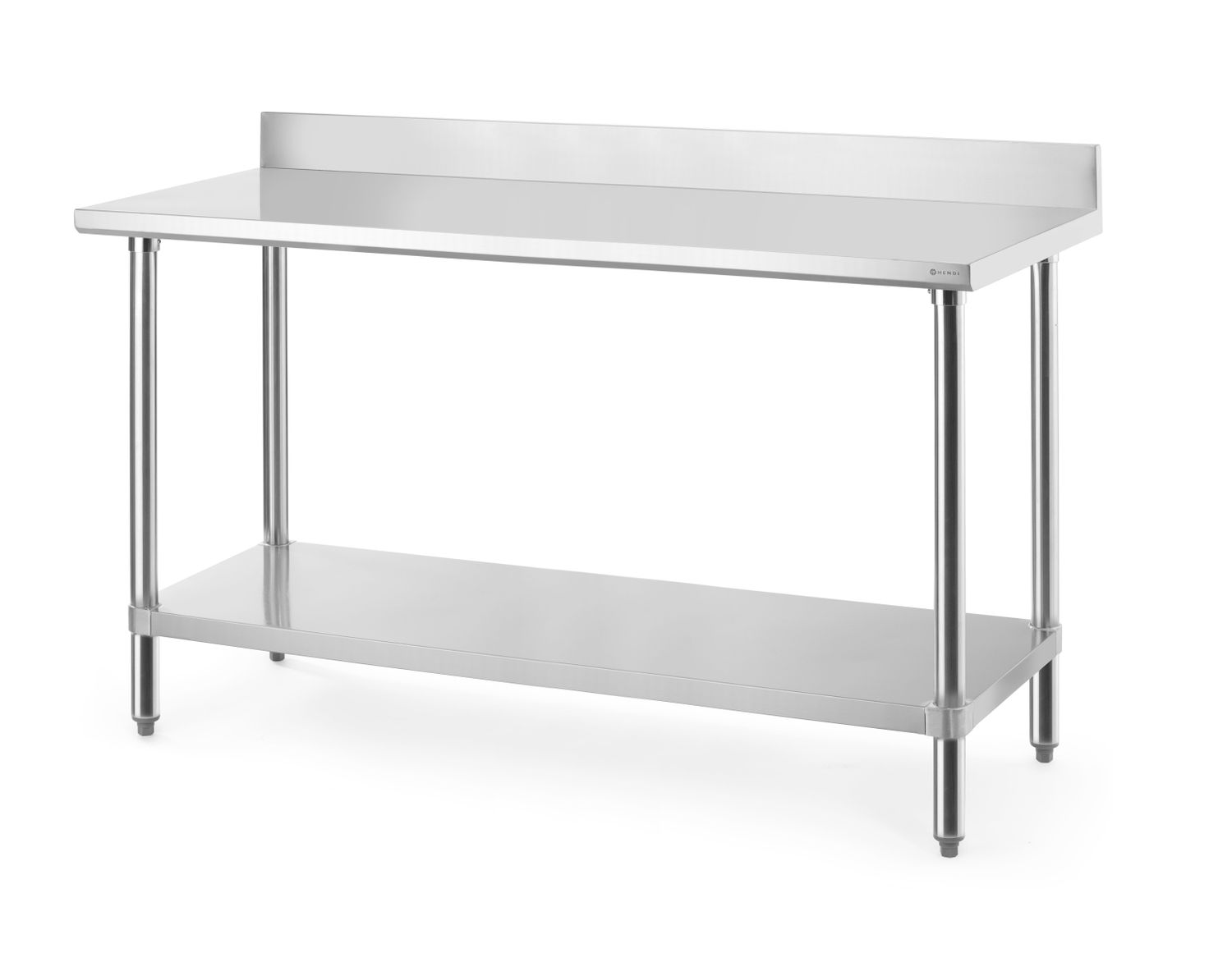 työpöytä kanssa backsplash, HENDI, Budget Line, 1600x600x(H)950mm