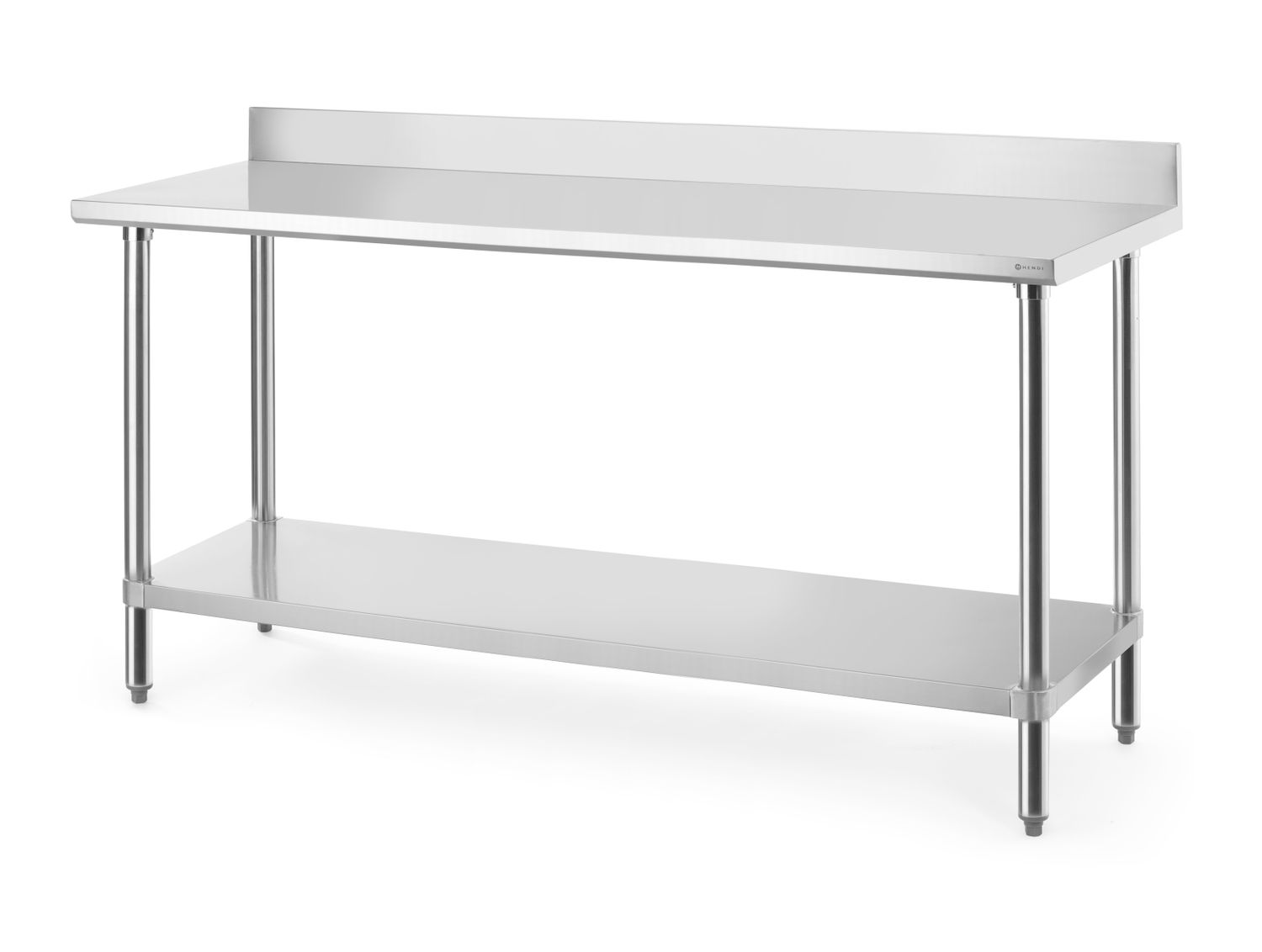 työpöytä kanssa backsplash, HENDI, Budget Line, 1800x600x(H)950mm