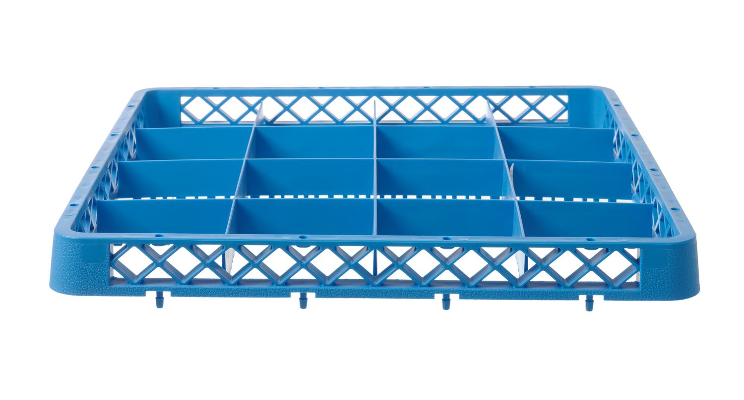 Extender varten astianpesukone kori, HENDI, 16 compartments 112x112 mm, 500x500x(H)45mm