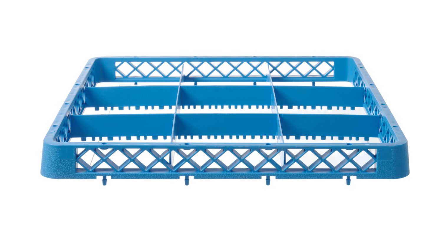 Extender varten astianpesukone kori, HENDI, 9 compartments 150x150 mm, 500x500x(H)45mm