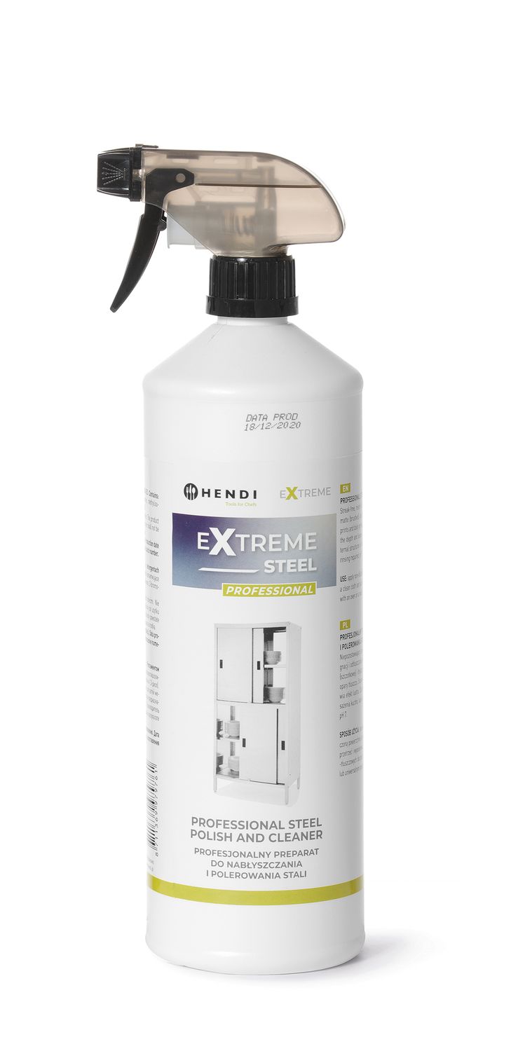 Extreme teräs ammattikäyttöön tarkoitettu teräs polish and cleaner, 1L, HENDI, 1 L