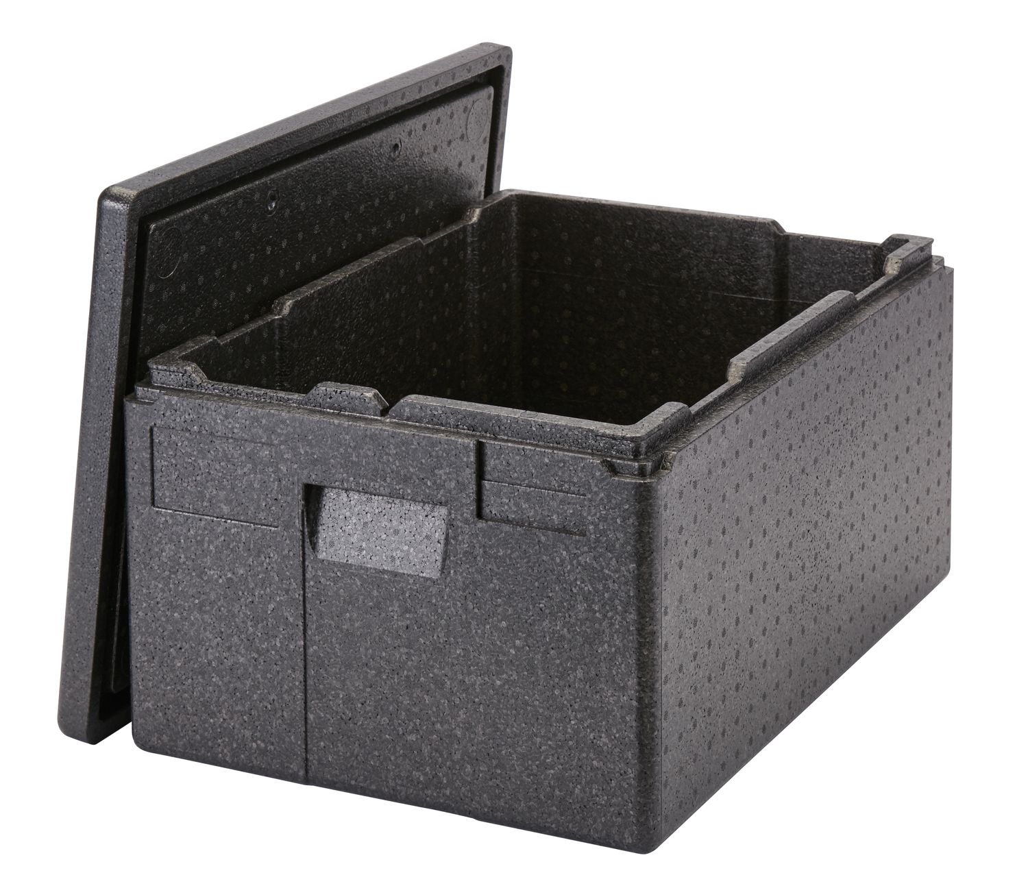 ammattikäyttöön tarkoitettu grade eristetty carrier CAM GOBOX XL, top-loaded, GN 1/1., Cambro, musta, 610x430x(H)320mm