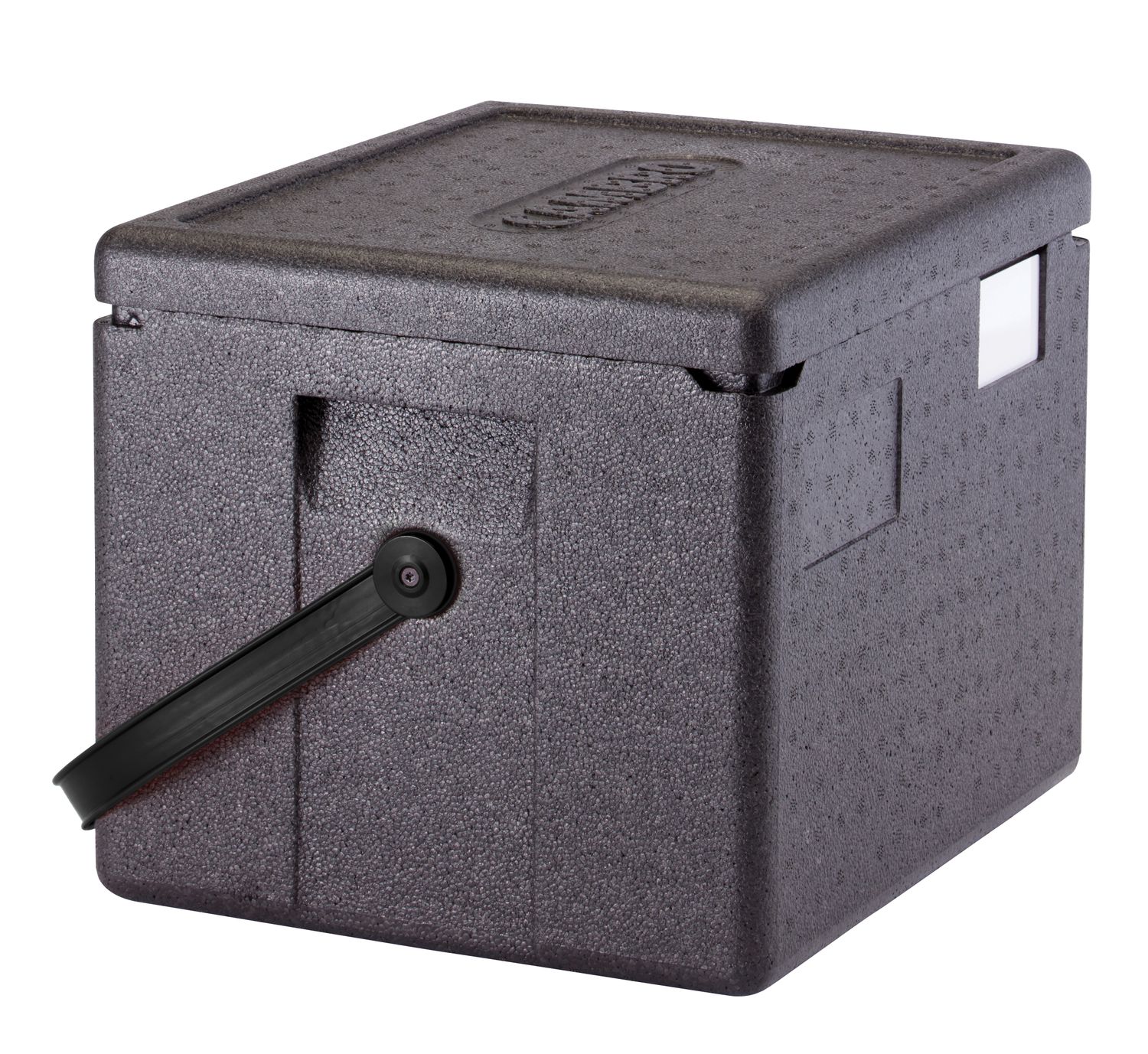 ammattikäyttöön tarkoitettu grade eristetty carrier CAM GOBOX kanssa a musta strap, GN 1/2., Cambro, 22.3 L, 22,3L, musta, 390x330x(H)316mm